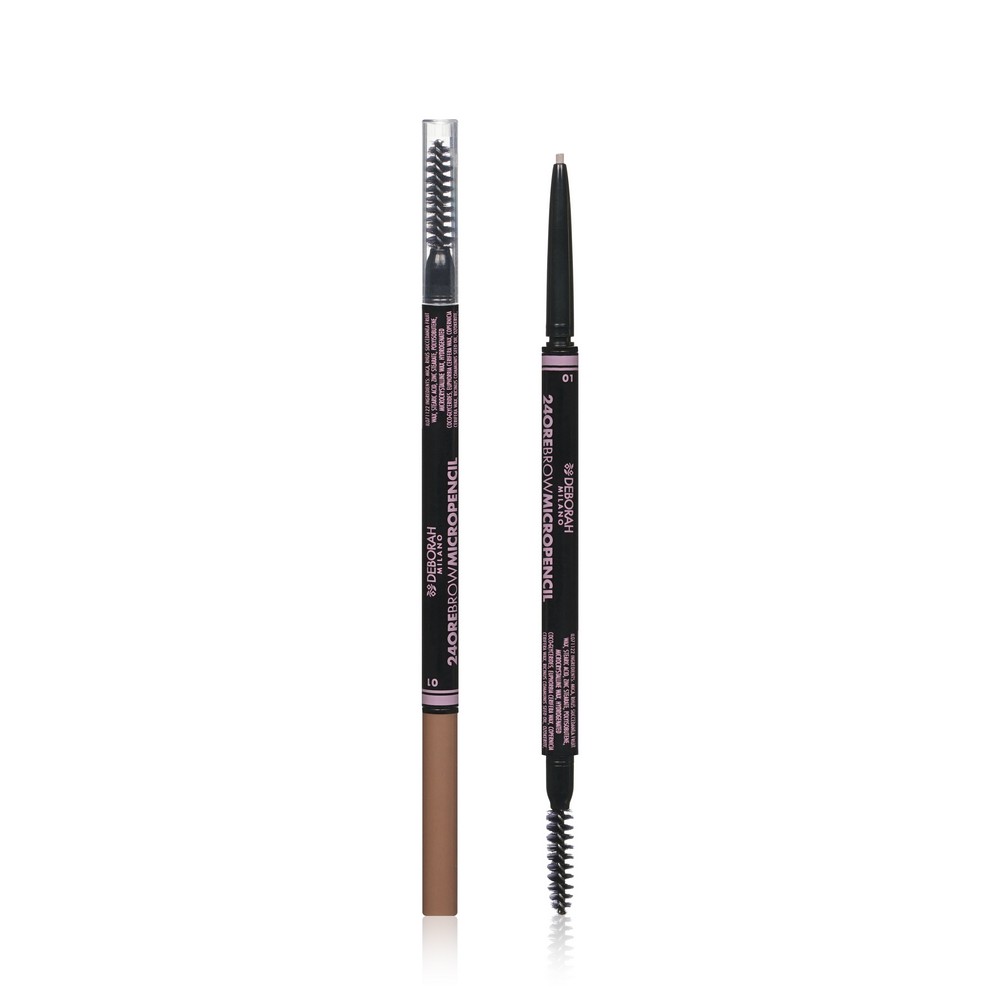 Автоматический карандаш для бровей DEBORAH Milano 24ORE Brow Micropencil 01 0,1г. Фото 1.