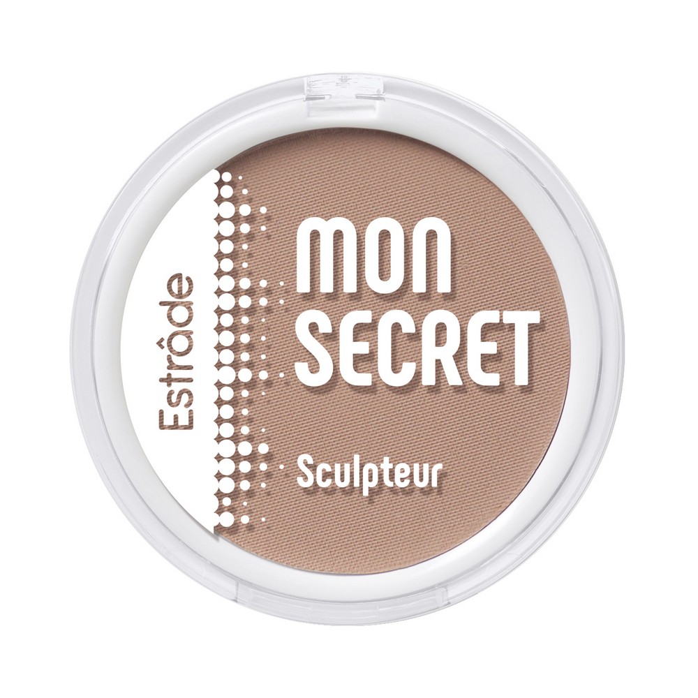 Пудры - скульптор для лица Estrade Mon Secret компактная 201 Европа 7г. Фото 1.