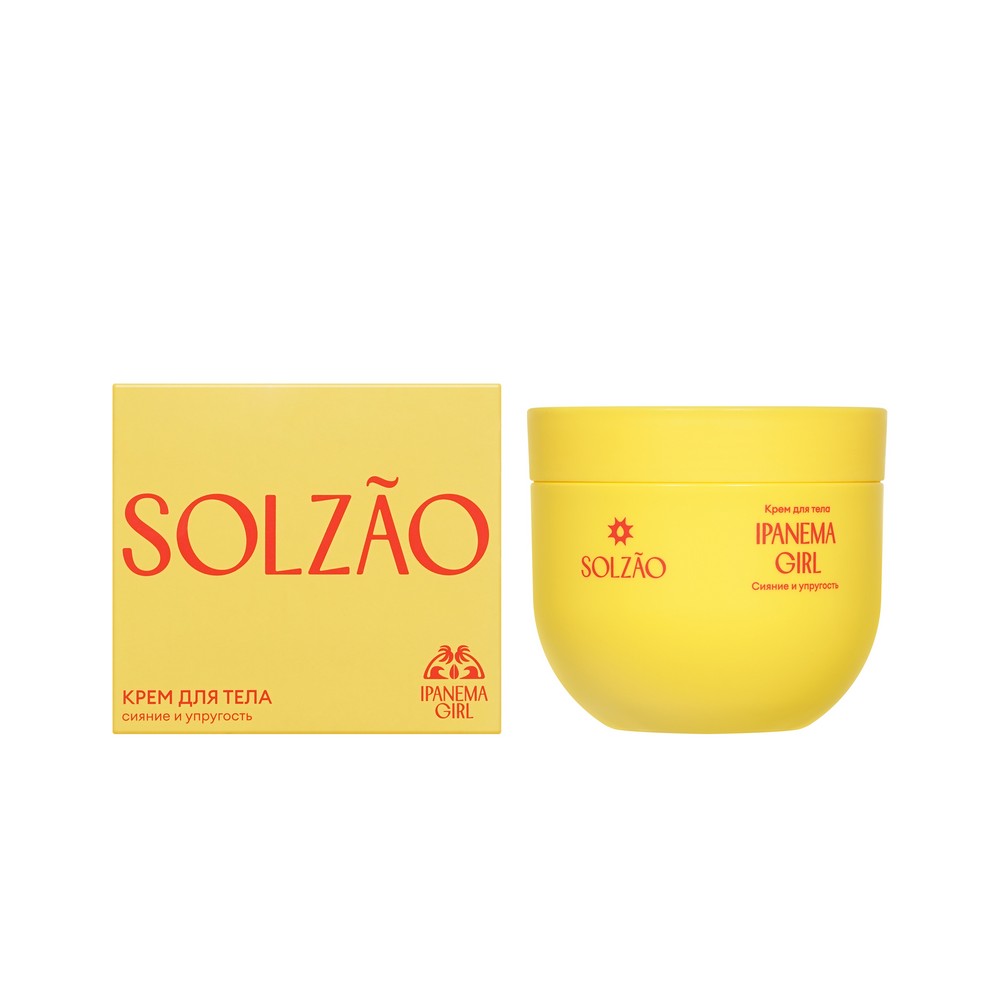 Крем для тела Solzao Ipanema Girl Сияние и упругость 250мл. Фото 1.