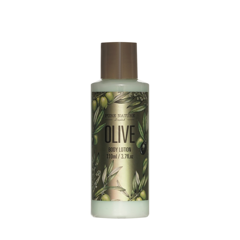 Женский подарочный набор Pure Nature Olive ( гель для душа 110мл + лосьон для тела 110мл + соль для ванны 100г + физзер 2шт ). Фото 7.