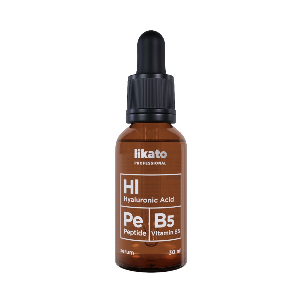 Сыворотка для лица с лифтинг-эффектом Likato Professional " Hialuronic acid, Peptide, Vitamin B5 " 30мл. Фото 1.