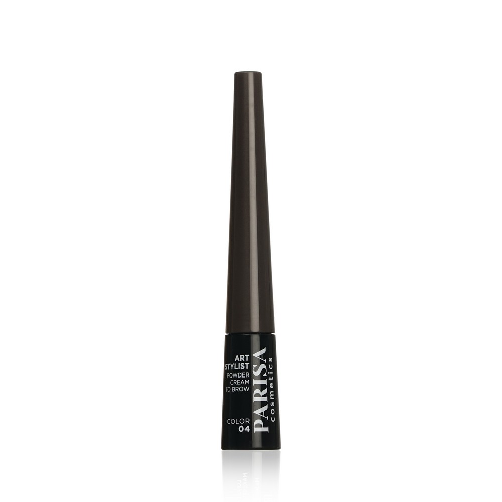 Пудра - крем для бровей Parisa Cosmetics Powder Cream To Brow 04 , Темно-шоколадный , 1г. Фото 1.