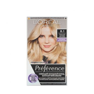 Краска L'Oreal Paris Preference стойкая для волос 8.1 копенгаген.