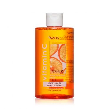 Мицеллярная вода для снятия макияжа WEIS Vitamin C 450мл.