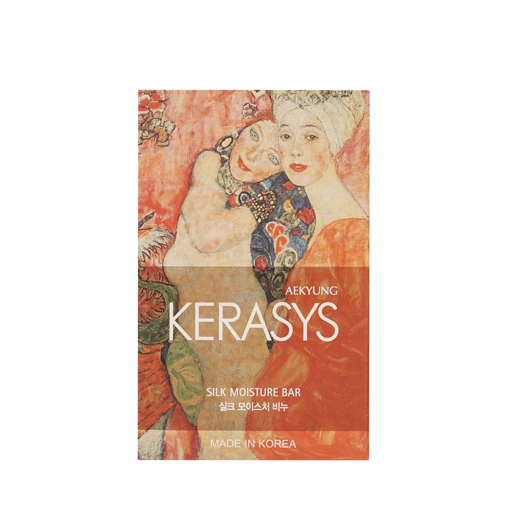 Мыло туалетное KeraSys Silk Moisture Bar 100г. Фото 4.