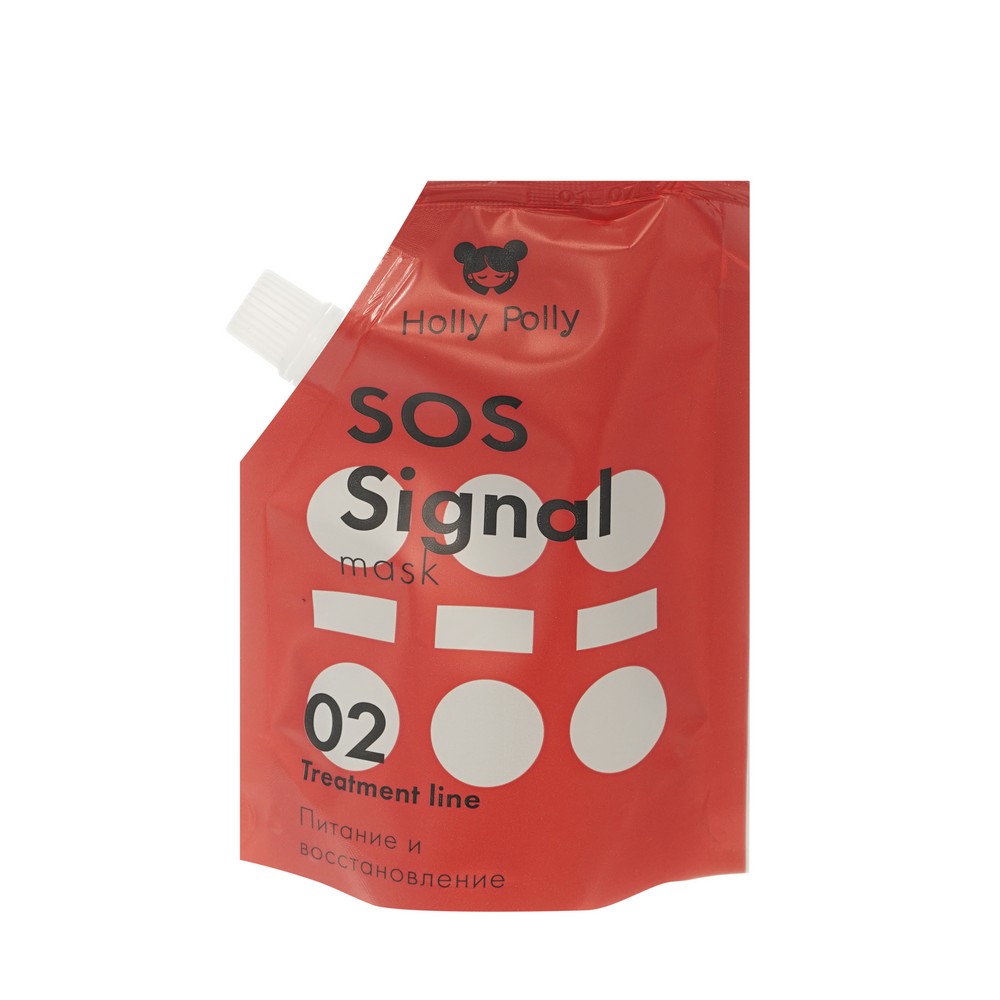 Маска для волос Holly Polly Treatment line " SOS-signal " 100мл. Фото 1.
