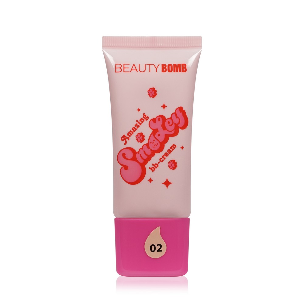 BB крем для лица Beauty Bomb Amazing Smiley 02 25мл. Фото 1.