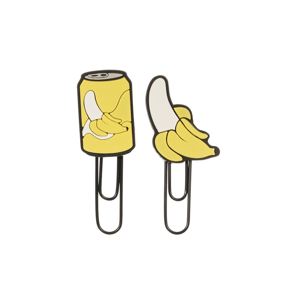 Скрепки - закладки Феникс+ банан 2шт. Фото 3.