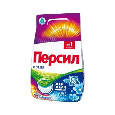 Порошок для стирки цветного белья Персил Color " Свежесть от Вернель " 3кг.