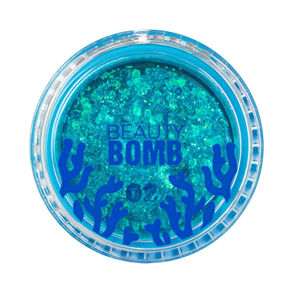 Глиттер для лица Beauty Bomb Shimmy Yarr 02 2,5г. Фото 2.