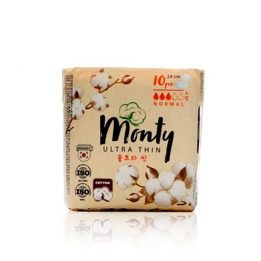 Женские прокладки Monty Ultra Thin normal plus , 10шт.