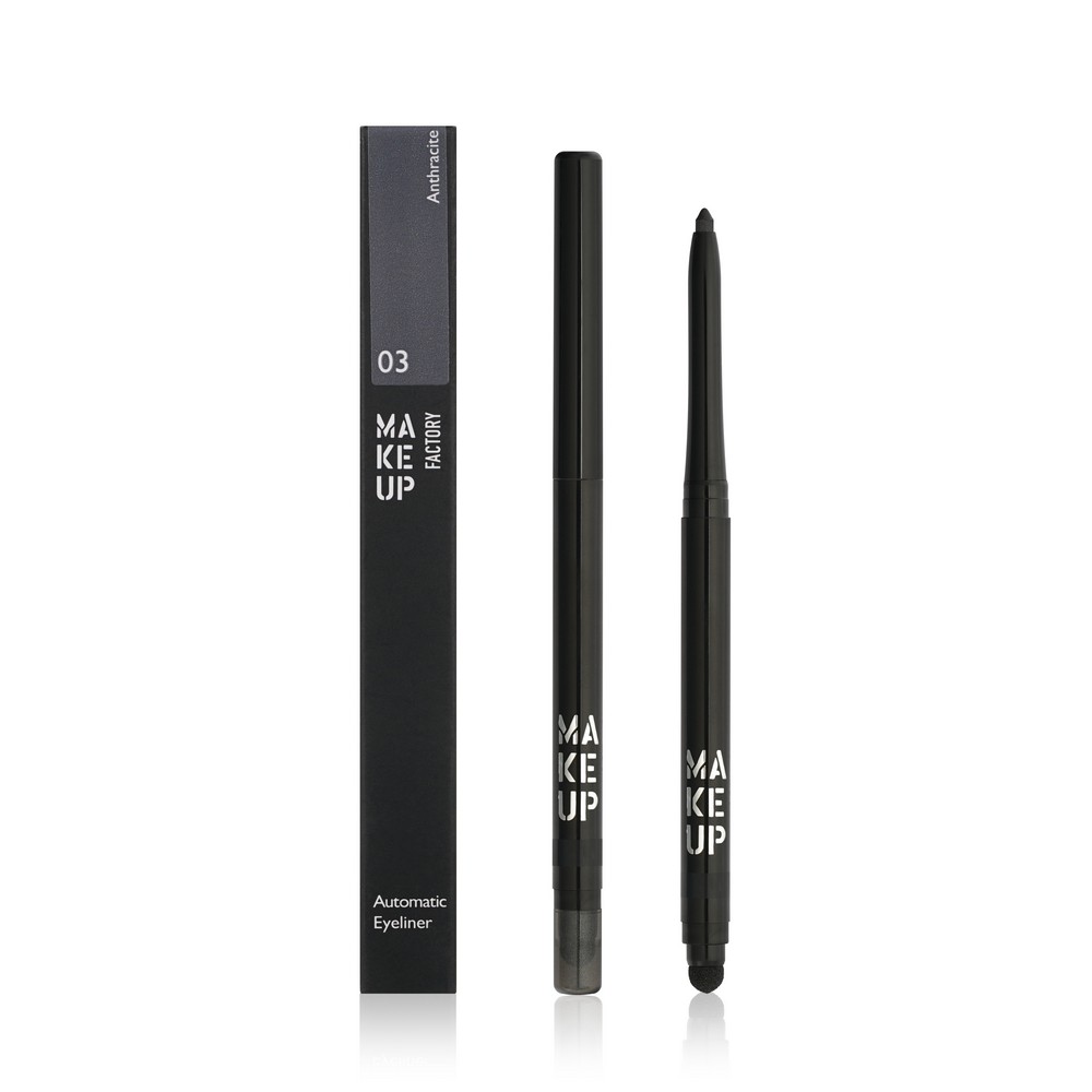 Автоматический карандаш для век Make Up Factory Automatic eyeliner 03 0,31г. Фото 1.