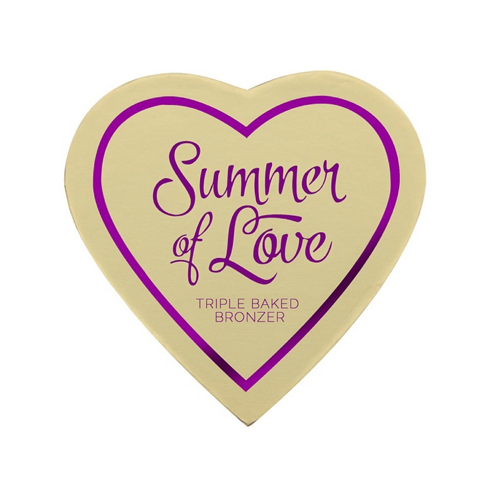 Бронзер для лица I Heart Revolution Blushing Heart " Summer of Love " 10г. Фото 4.