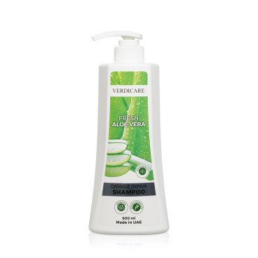 Шампунь для поврежденных волос Verdicare Fresh Aloe Vera " восстанавливающий " 600мл.