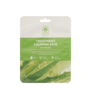 Успокаивающая и заживляющая маска для лица NSC Treatment Calming Skin 22г.
