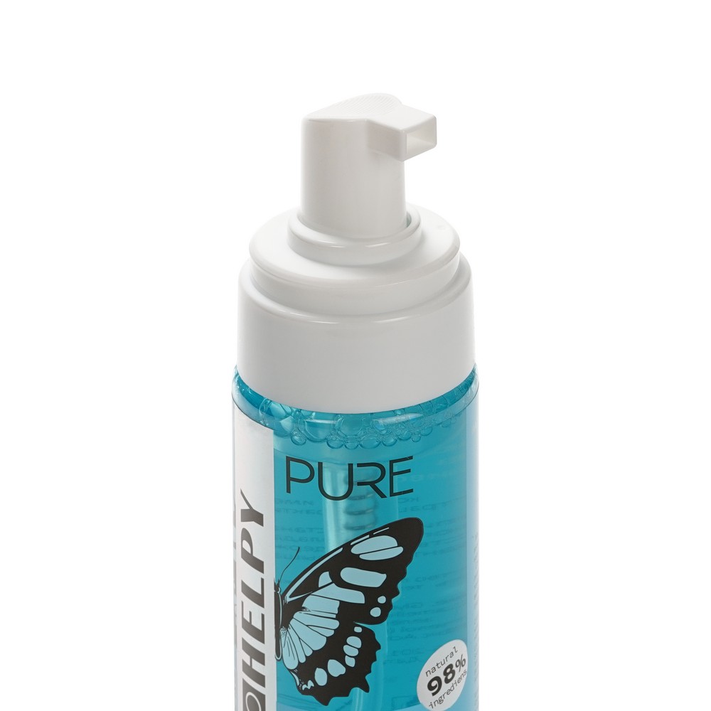 Натуральная тонизирующая пенка для умывания Biohelpy Pure " Обновление и сияние кожи " 170мл. Фото 3.