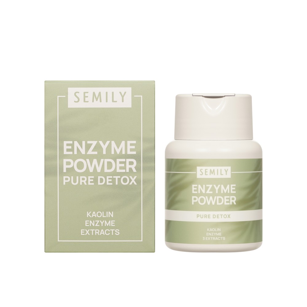 Энзимная пудра для умывания SEMILY Pure Detox 75г. Фото 1.