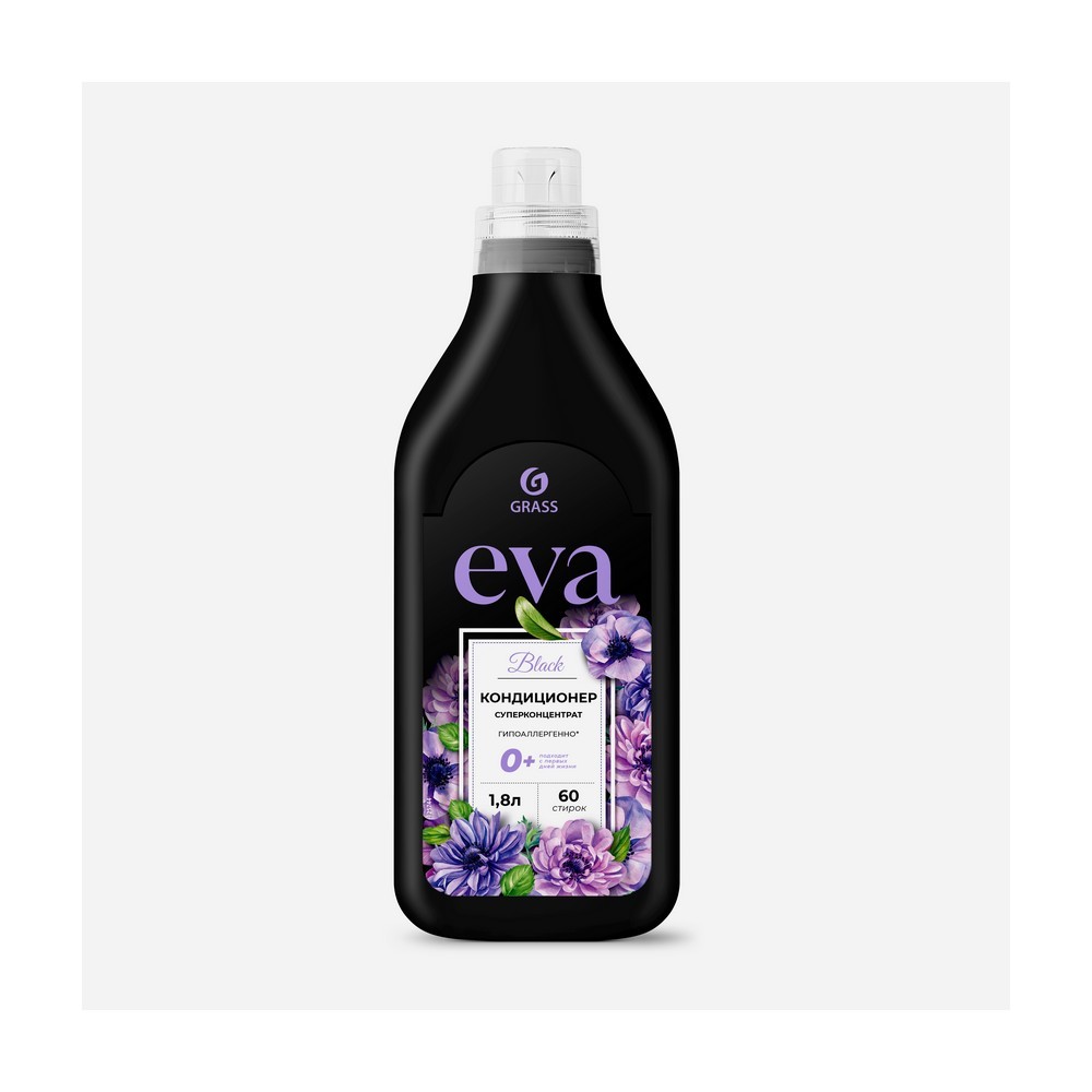 Кондиционер для белья Eva Black reflection 1,8л. Фото 1.