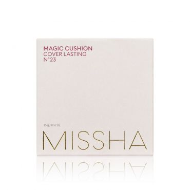 Тональный Кушон для лица Missha Magic Cushion Cover Lasting с устойчивым покрытием 23 15г.