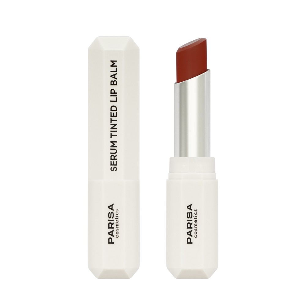 Оттеночный бальзам для губ Parisa Cosmetics Serum Tinted Lip Balm 04 3,2г. Фото 2.