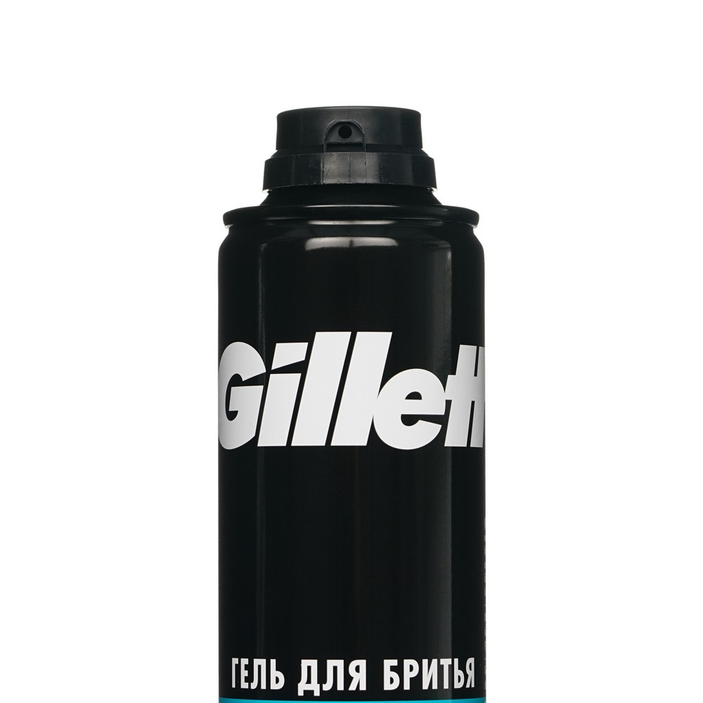Гель для бритья Gillette Sensitive Skin для чувствительной кожи 200мл. Фото 3.