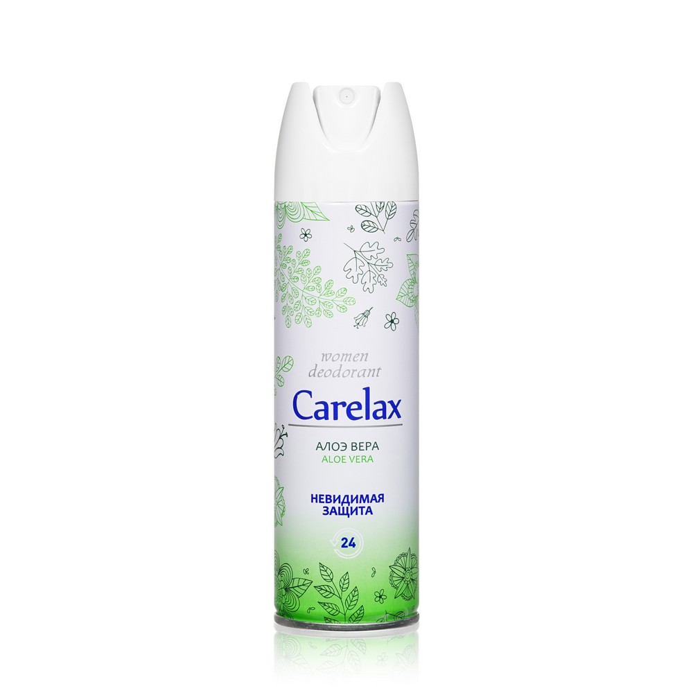 Дезодорант Carelax женский " Aloe Vera " 150мл. Фото 1.