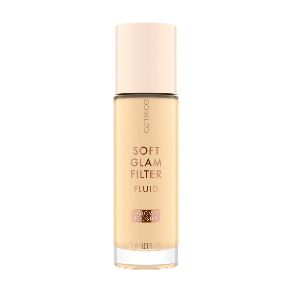 Тональный флюид для лица с эффектом мягкого свечения Catrice Soft Glam Filter 010 30мл. Фото 1.