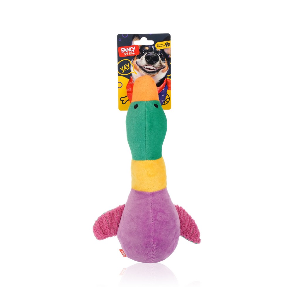 Мягкая игрушка для собак Fancy Pets " Утка ". Фото 1.