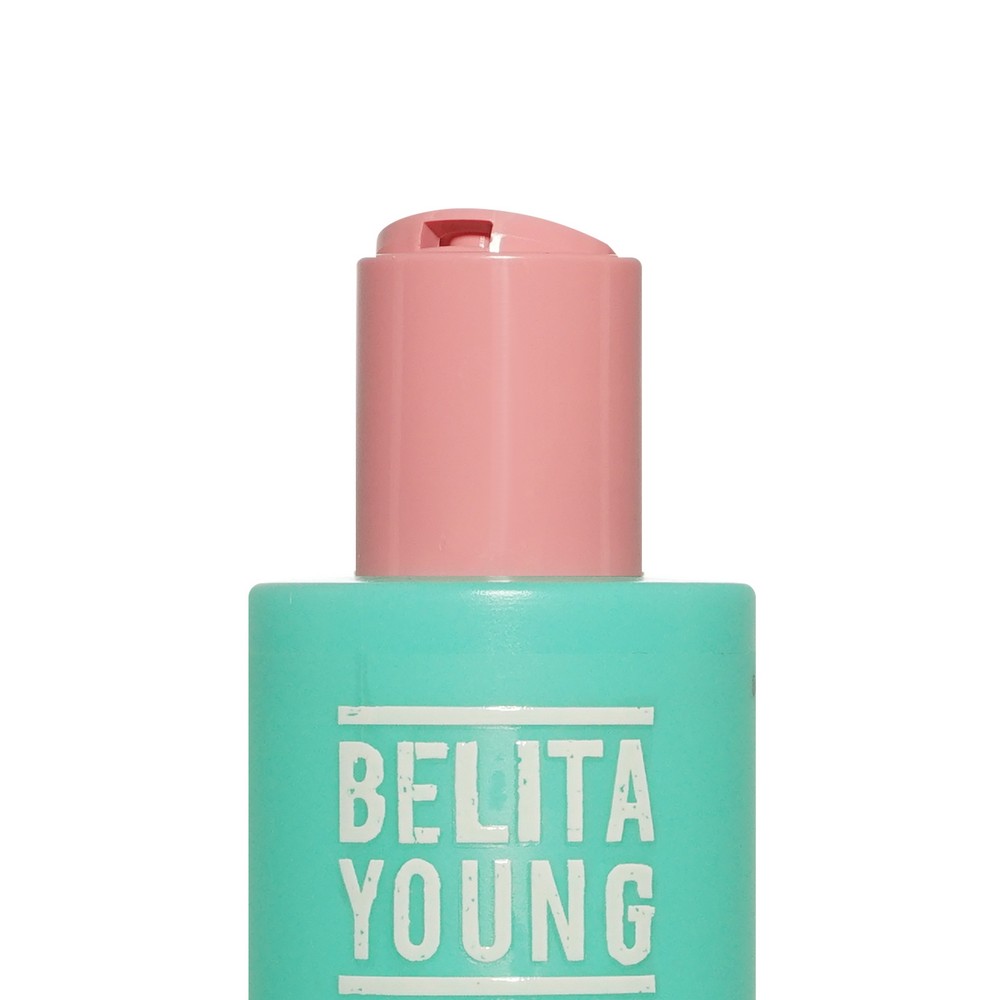 Гель для умывания лица с микрогранулами Bielita Young 200мл. Фото 3.