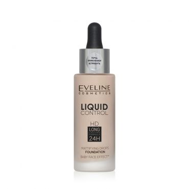 Тональный крем для лица Eveline Liquid control 005 Ivory 32мл.