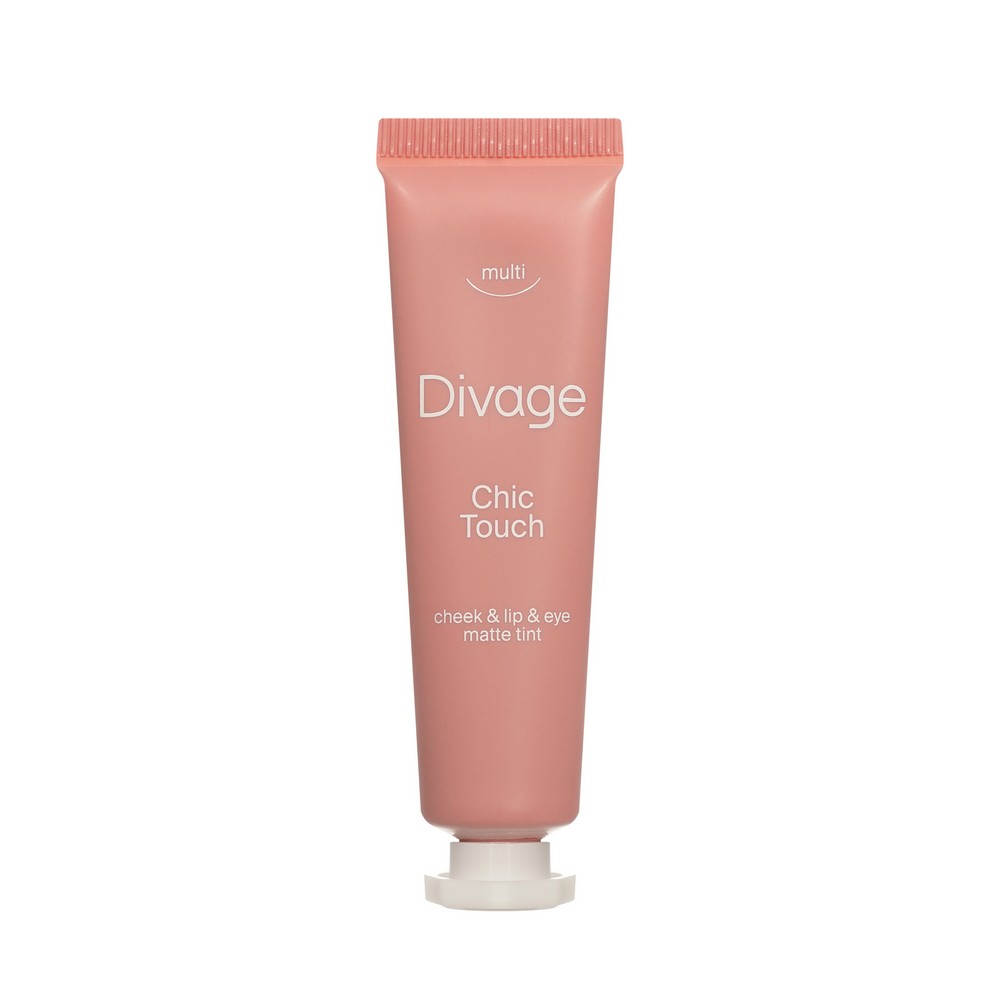 Многофункциональный матовый тинт для губ Divage Chic Touch Matte Tint 03 11мл. Фото 1.