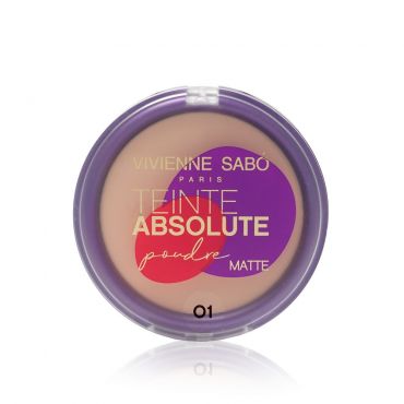 Матирующая пудра для лица Vivienne Sabo Teinte Absolute matte 01 6г.