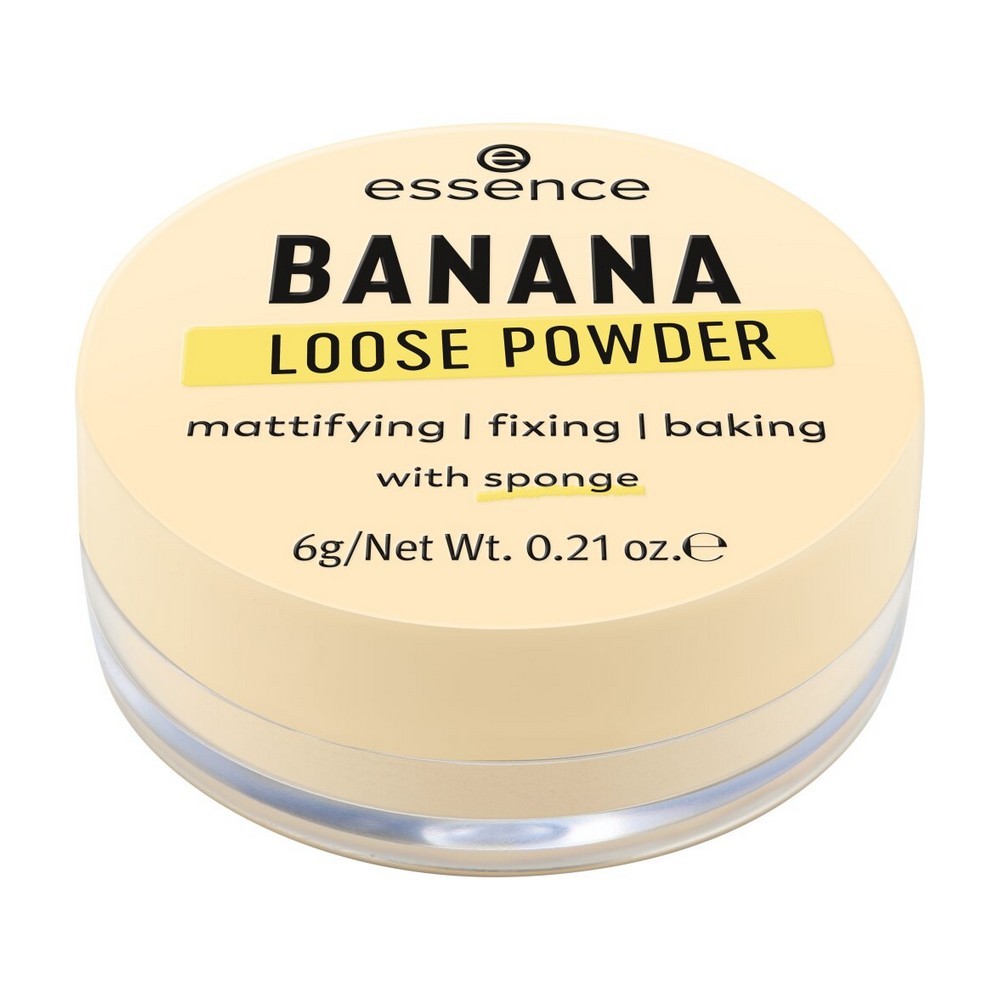 Рассыпчатая пудра для лица Essence Banana loose powder 6г. Фото 1.