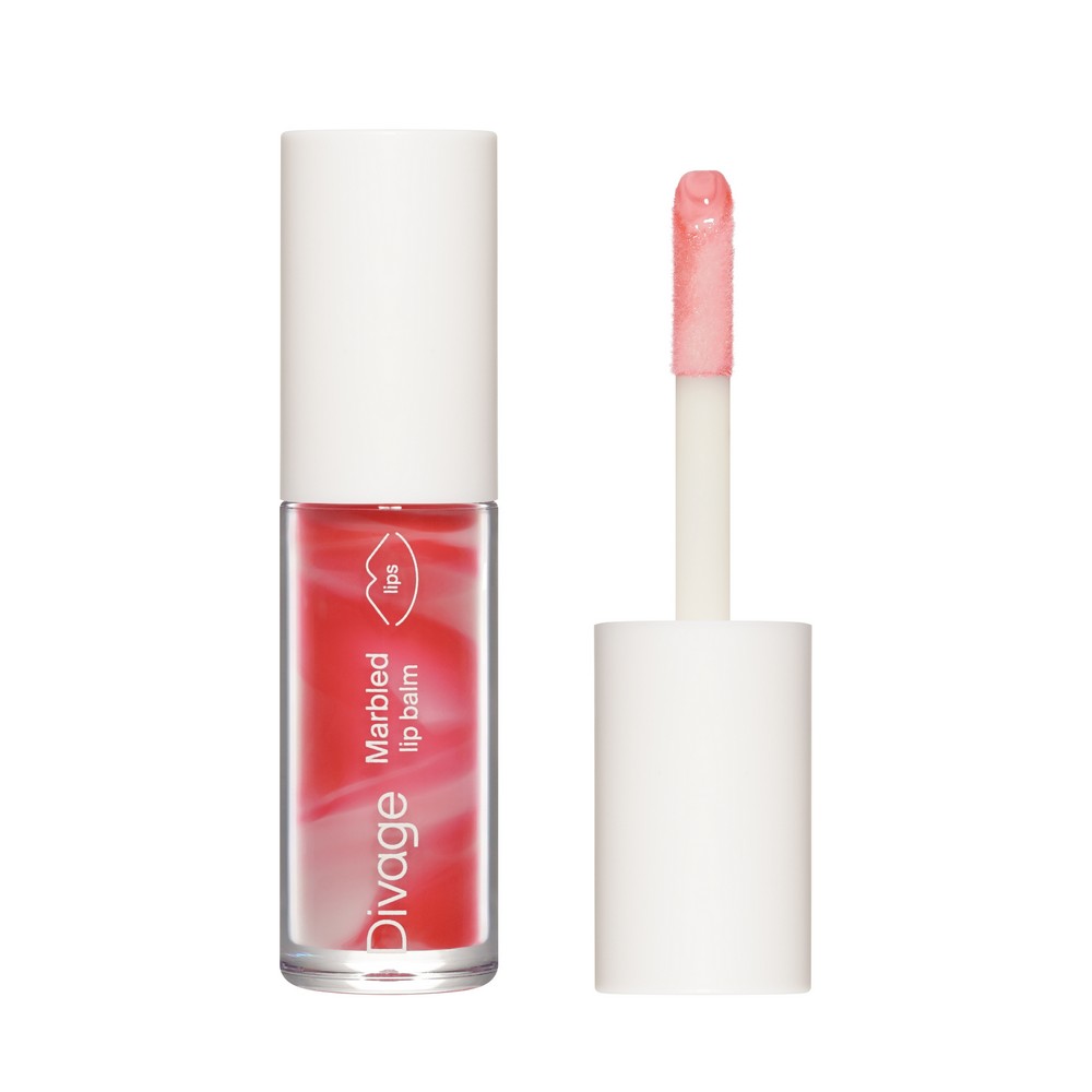 Бальзам для губ Divage Marbled lip balm 02 4мл. Фото 1.