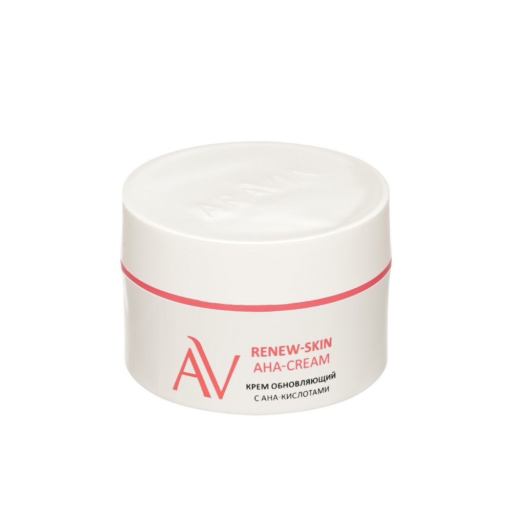 Крем обновляющий с AHA-кислотами Aravia Laboratories Renew Skin AHA-Cream 50мл. Фото 6.