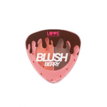 Палетка для контуринга лица Love Generation BlushBerry 01 6г.
