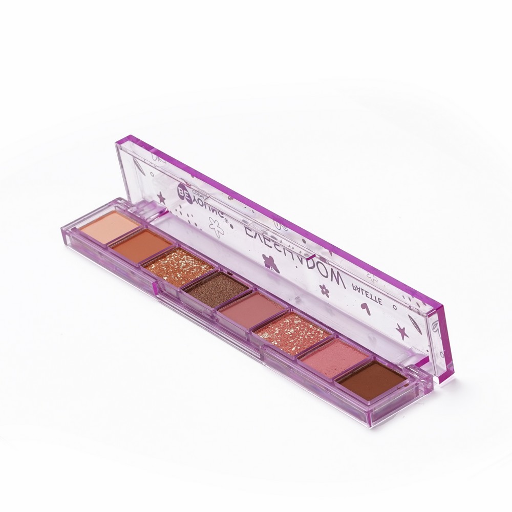 Палетка теней для век BeYoung Eyeshadow palette 02 8 оттенков 7,5г. Фото 3.