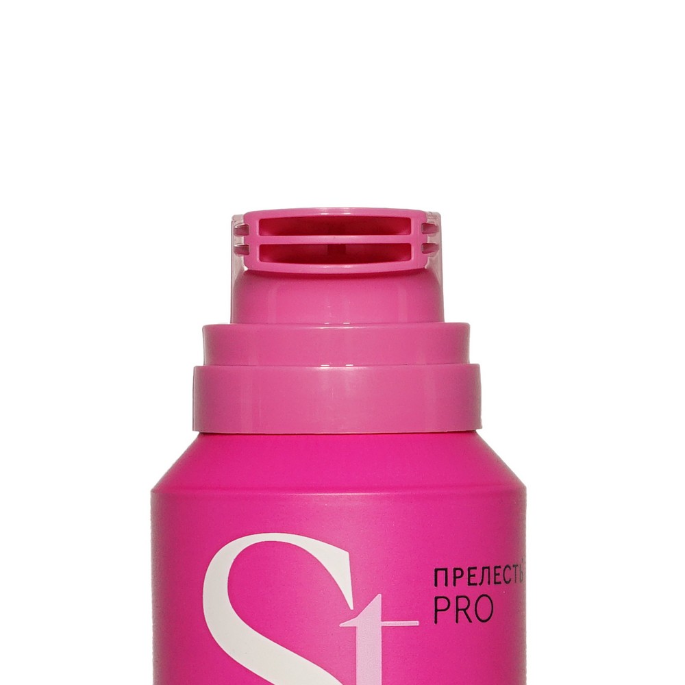 Мусс для укладки волос Прелесть Professional Invisiwear термозащита сверхсильная фиксация 200мл. Фото 3.