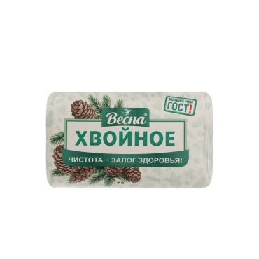 Мыло туалетное Весна Хвойное 90г.
