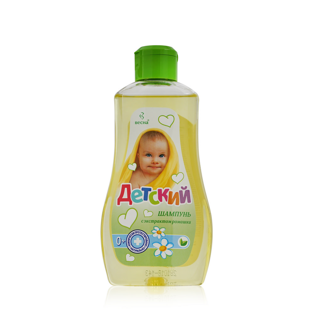 Детский шампунь для волос Весна с экстрактом ромашки 280г. Фото 1.