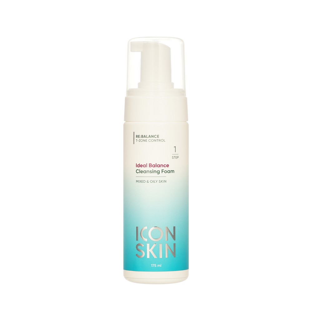 Очищающая пенка ICON SKIN Re:Balance Ideal Balance Cleansing foam 175мл. Фото 1.