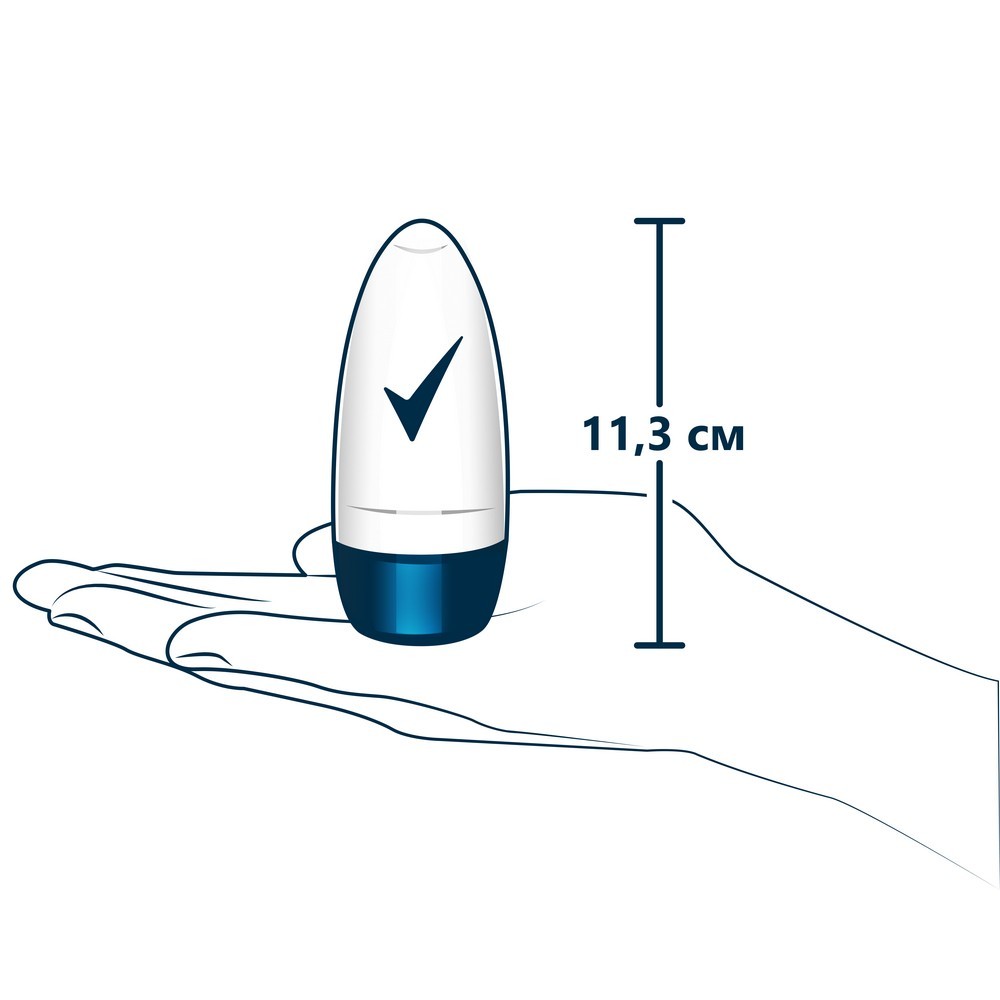 Женский дезодорант - антиперспирант Rexona Невидимая на черном и белом 50мл Вид№7