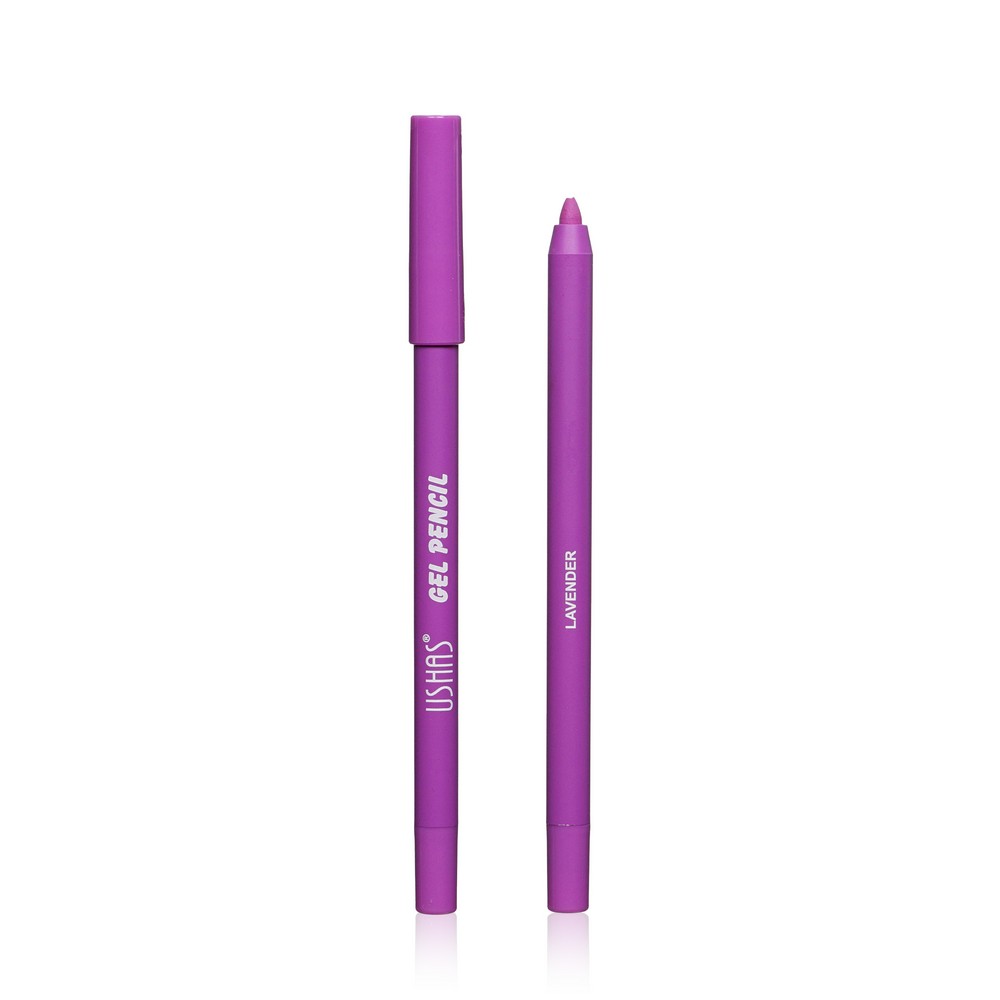 Водостойкий карандаш для век USHAS Gel Pencil Lavender 1,6г. Фото 1.