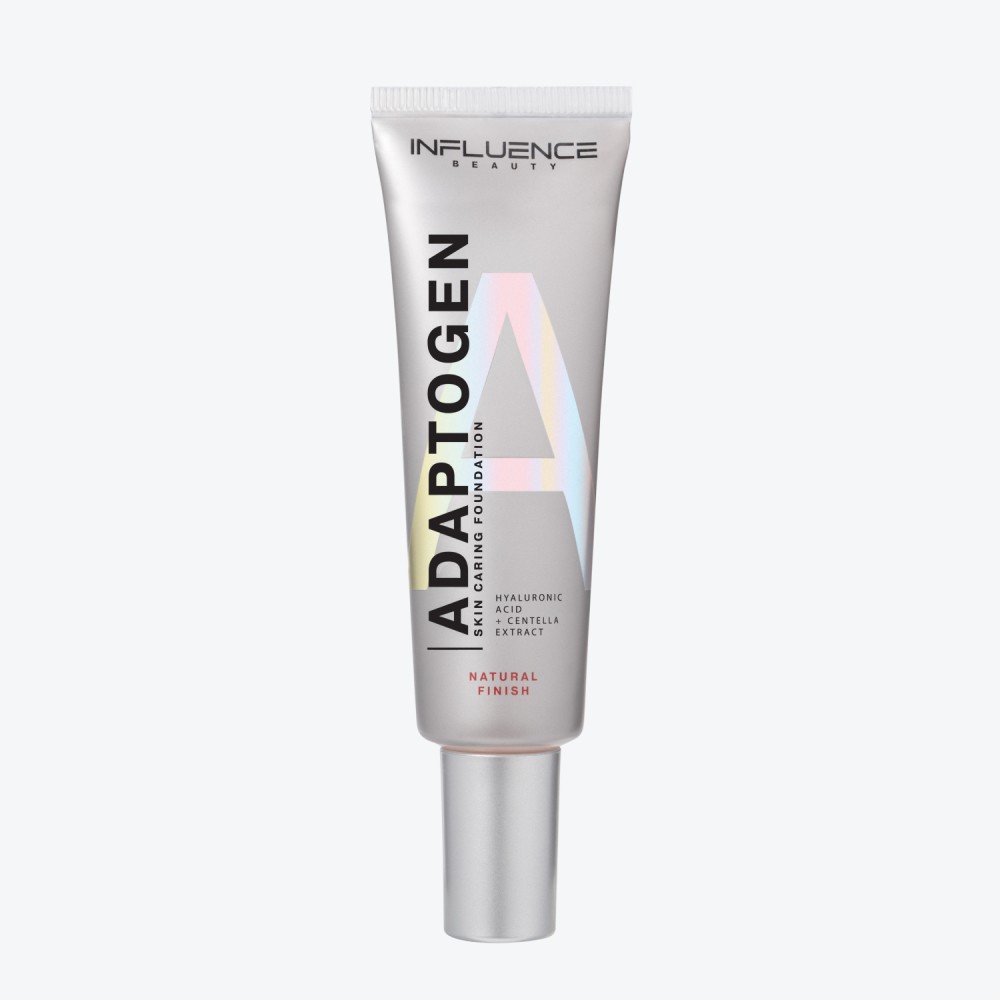 Ухаживающая тональная основа для лица Influence Beauty Adaptogen 04 25мл. Фото 11.