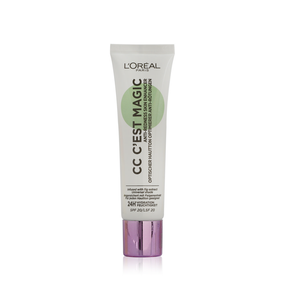 CC крем для лица L'Oreal Paris CC C'est Magic цветокорректирующий 30мл. Фото 1.