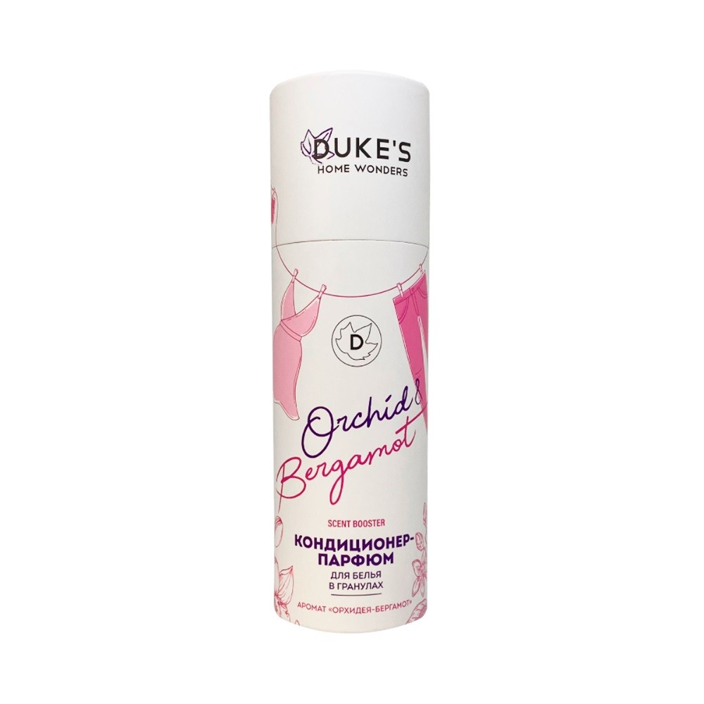 Кондиционер - парфюм для белья в гранулах Duke's Orchis & Bergamot 300г. Фото 1.
