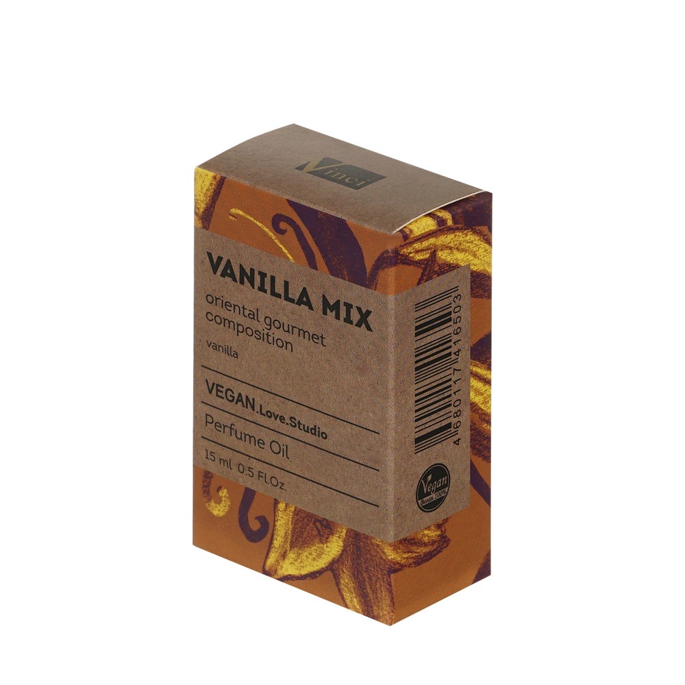 Парфюмерное масло для женщин Vegan Love Studio Vanilla Mix 15мл. Фото 2.