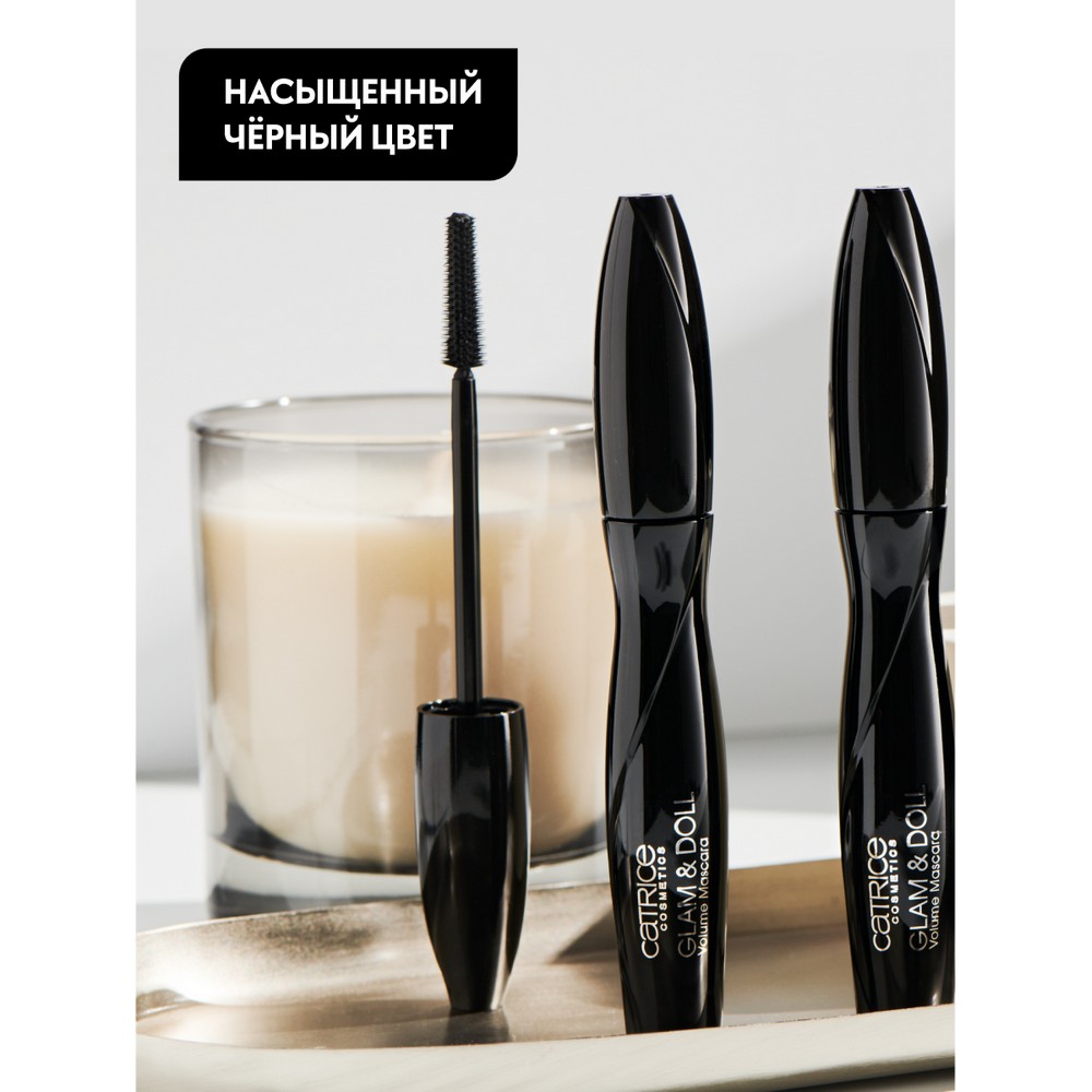 Тушь для ресниц Catrice Glam & Doll Volume mascara 010 10мл. Фото 4.