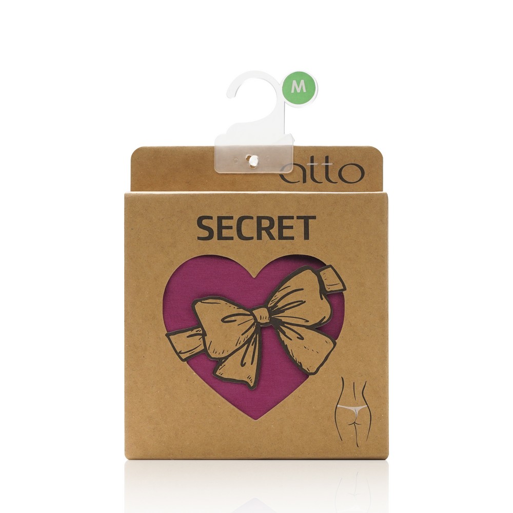 Женские трусы - стринги Atto Secret , Фиолетовый , M. Фото 1.
