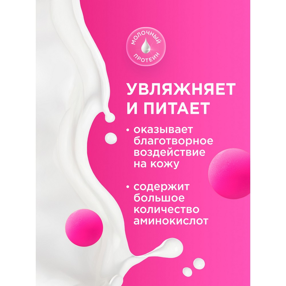 Пенка для душа My Muse с соком клубники и молочными протеинами 750мл. Фото 7.